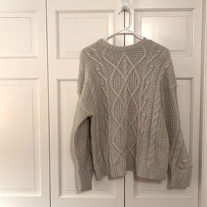 Universal Thread Cream Knit Sweater